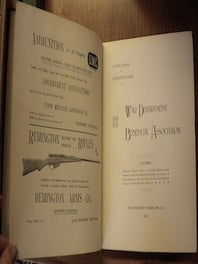 Official Manual and Constitution Book of the War Department Beneficial Association, Containing Constitution, By Laws, History of Association, Benefits Derived Therefrom, Portraits and Biographical Sketches of the Heads of Various Departments, Bureaux of Offices and Other Interesting Matter Relating to the War Department, Army. etc