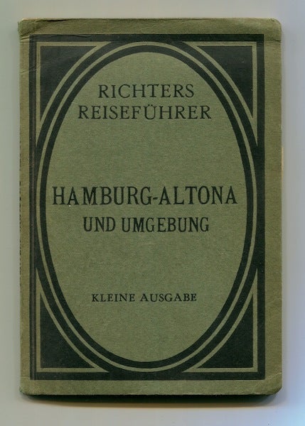 Item #12591 Richters Reisefuher Hamburg Altona (Hamburg and Environs)