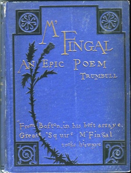 Item #13590 M'Fingal: An Epic Poem; With Introduction And Notes By Benjamin J. Lossing. John Trumbull.