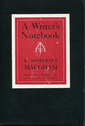 A Writer's Notebook. W. Somerset Maugham.