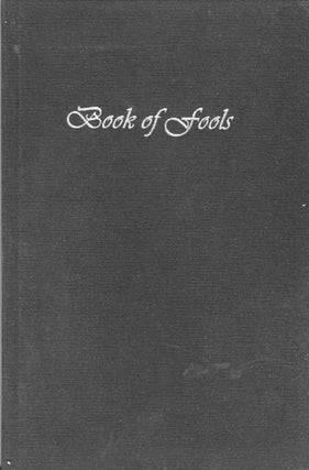Item #14067 Book Of Fools. Joyce Rosa