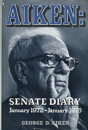 Item #14259 Aiken: Senate Diary January 1972 - January 1975. Aiken George D