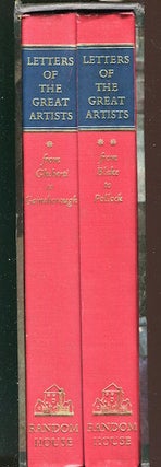 Item #15404 Letters of the Great Artists; Vol. 1; From Ghiberti to Gainsborough--Vol II; From...