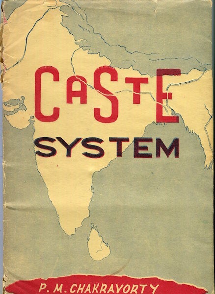 Item #15652 Caste System in India. P. M. Chakravorty.