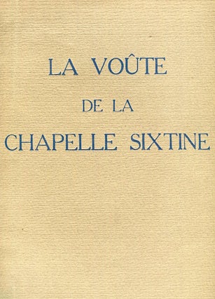 Item #15804 La Voute de la Chapelle Sixtine