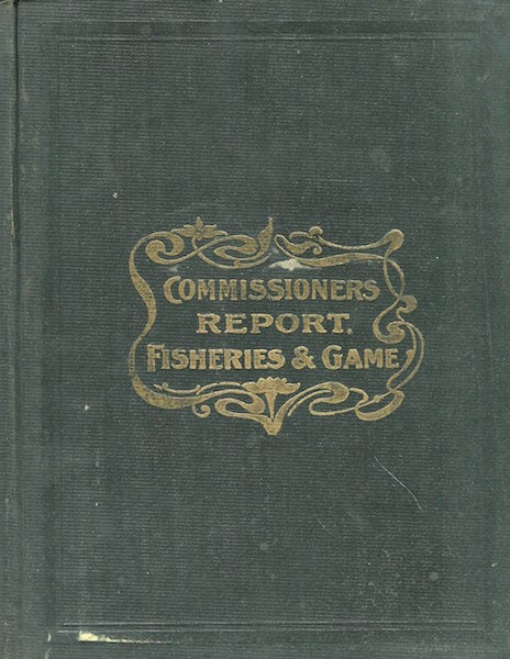 Item #16303 Biennial Report of the Commissioner of Fisheries and Game for Indiana. Z. T. Sweeney.