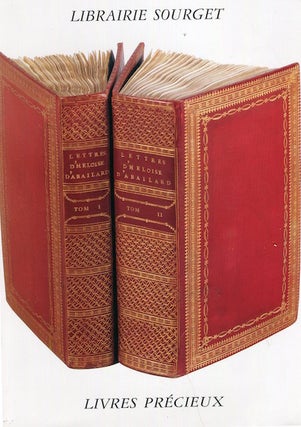Item #16328 Librairie Sourget: Six Siecles Patrimoine Bibliophilique 1250-1895 Catalogue XXVII...