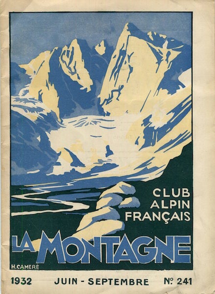 Item #16662 La Montagne, Club Alpin Francais. Wm. S. Ladd, others.