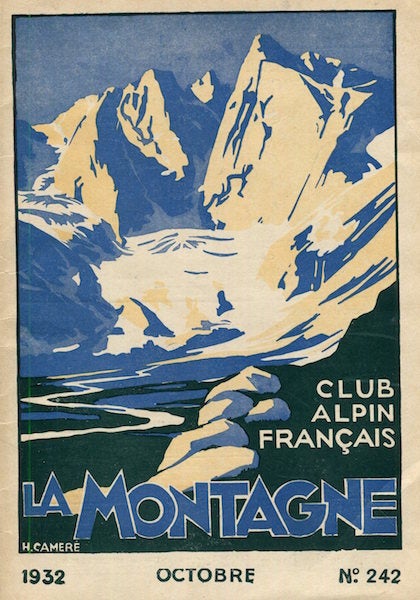 Item #16663 La Montagne, Club Alpin Francais. Robert Perrett, others.