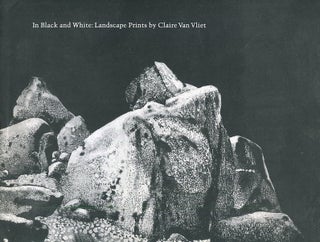 Item #17103 In Black And White: Landscape Prints by Claire Van Vliet. Genetta McLean