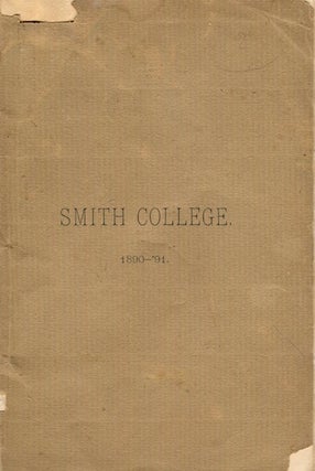 Item #17409 (Education) Smith College 1890-1891