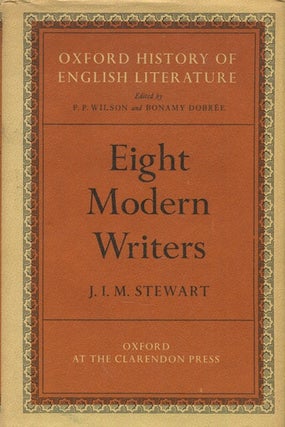 Item #18044 Eight Modern Writers. J. I. M. Stewart