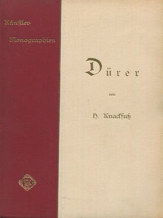 Item #18216 Durer; Artist Monograph. Hermann Knackfuss