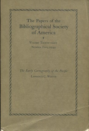 Item #18361 The Papers of the Bibliographical Society of America Volume 38 Number Two, 1944. The...