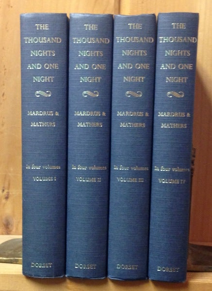 Item #18501 The Book Of The Thousand Nights And One Night; Rendered Into English From The Literal And Complete French Translation Of Dr. J. C. Mardrus By Powys Mather