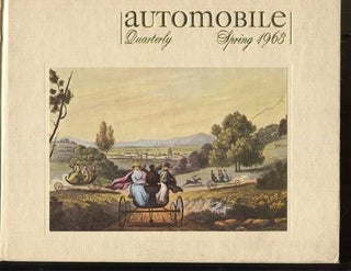 Item #18525 Automobile Quarterly Spring 1963. L. Scott Bailey