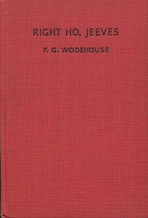 Item #18535 Right Ho Jeeves. P. G. Wodehouse