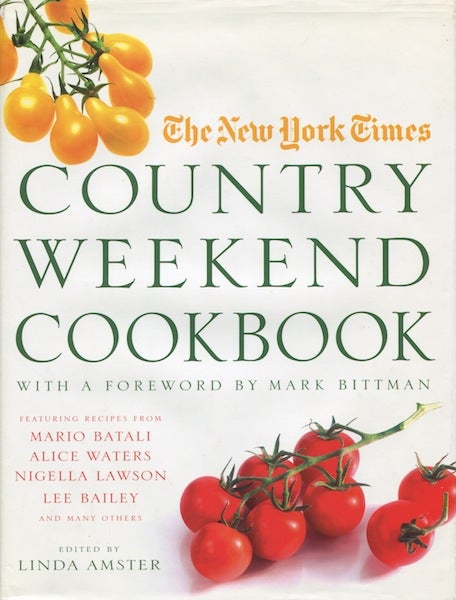 Item #18701 New York Times Country Weekend Cookbook. Linda Amster.