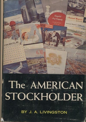 Item #18877 The American Stockholder. J. A. Livingston