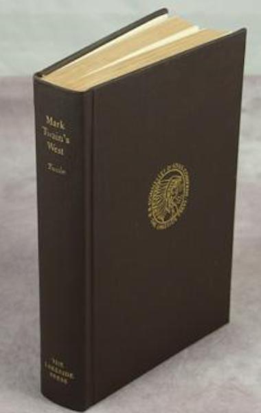 Item #19180 Mark Twain's West, The author's memoirs about his boyhood, riverboats and western adventures. Mark Twain, Walter Blair.
