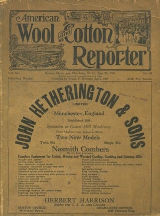 Item #19228 American Wool And Cotton Reporter