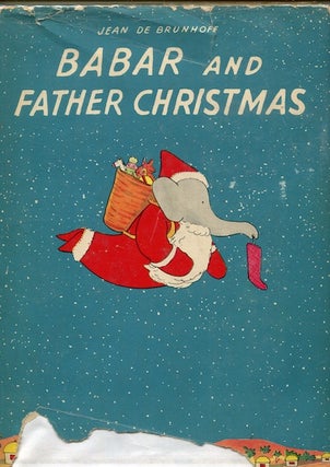Item #19319 Babar and Father Christmas``. Jean ` de Brunhoff, Merle S. Haas