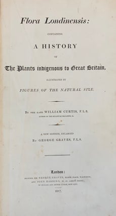 1817 Hand-Colored Antique Curtis Botanical Print, Glaucium Corniculatum (Red Horned Poppy)