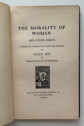 The Morality of Woman