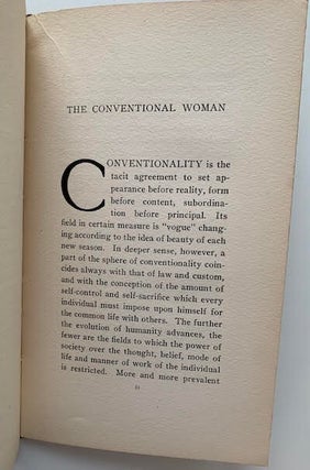 The Morality of Woman