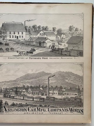 Illustrated and Topographical Atlas of the State of Vermont