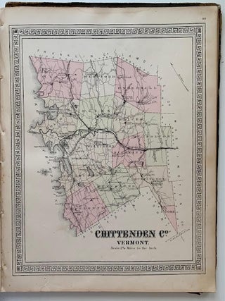 Illustrated and Topographical Atlas of the State of Vermont