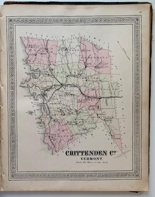Illustrated and Topographical Atlas of the State of Vermont