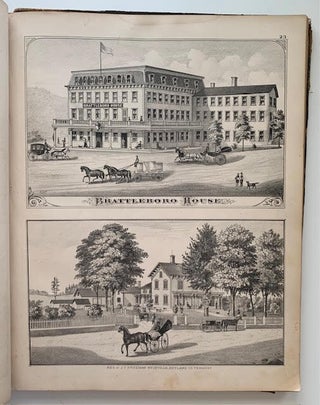 Illustrated and Topographical Atlas of the State of Vermont